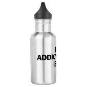 Pilates Addication Bottle - Unieke Funny Gift Waterfles (Links)
