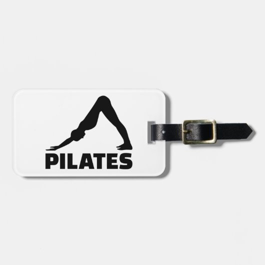 Pilates Bagagelabel (Voorkant horizontaal)