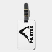 Pilates Bagagelabel (Voorkant verticaal)