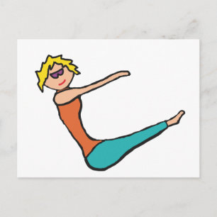 Pilates Briefkaart