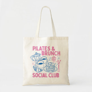 Pilates & Brunch Sociale Club Tote Bag