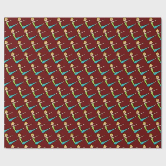 Pilates Cadeaupapier (Vlak)