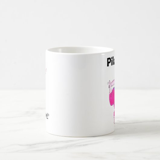 "PILATES- Circus Acts" Koffiemok (Center)