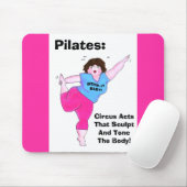 "PILATES- Circus Acts" Muismat (Met muis)