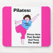 "PILATES- Circus Acts" Muismat (Voorkant)