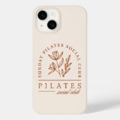 Pilates club zondag boho esthetisch Case-Mate iPhone case (Achterkant)
