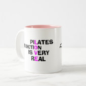 Pilates Coffee Mok - Cute Funny Gifts (Voorkant links)