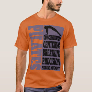 Pilates Concentration Centering Breathing T-shirt