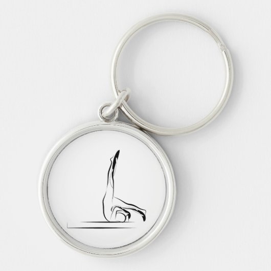 Pilates Control Balance Pose - Hervormer Sleutelhanger (Voorkant)