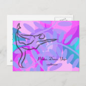 Pilates, Dans, Yoga?? Briefkaart (Voorkant / Achterkant)