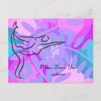Pilates, Dans, Yoga?? Briefkaart