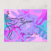 Pilates, Dans, Yoga?? Briefkaart (Voorkant)