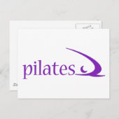 Pilates Design! Briefkaart (Voorkant / Achterkant)