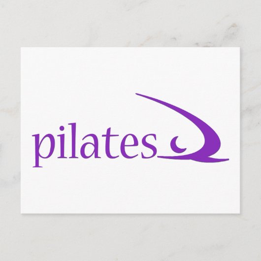 Pilates Design! Briefkaart (Voorkant)