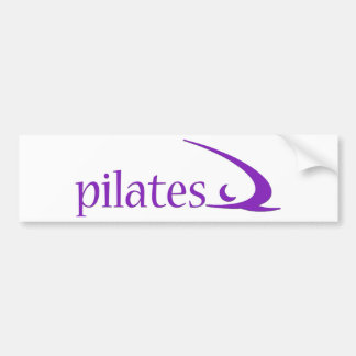 Pilates Design! Bumpersticker