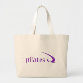 Pilates Design! Grote Tote Bag (Voorkant)
