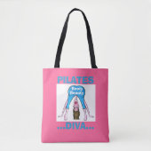 Pilates Diva "Booty Beauty" Tote Bag (Voorkant)