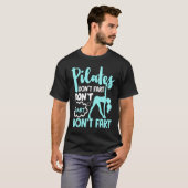 Pilates Don't Fart Funny Fitness Pilates 1 T-shirt (Voorkant volledig)
