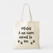 Pilates en ik waren bedoeld om te worden. tote bag (Achterkant)
