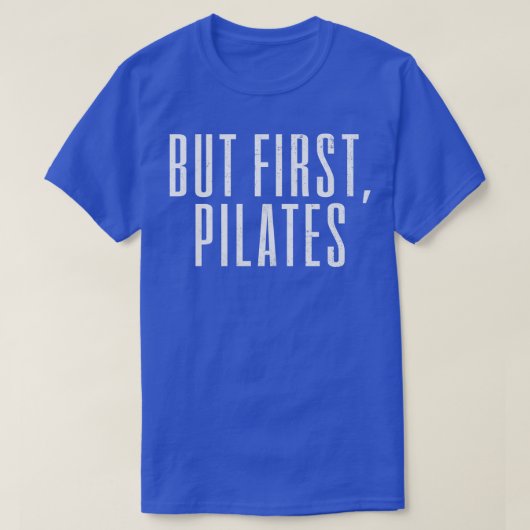 Pilates Gym Yoga T-shirt (Design voorkant)