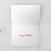 Pilates Happy Birthday Card Kaart (Binnen)