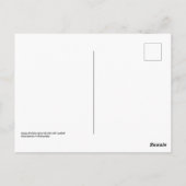 Pilates Happy Birthday-kaart met cocktail Briefkaart (Achterkant)