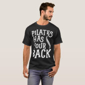 Pilates heeft je rug 3 t-shirt (Voorkant volledig)
