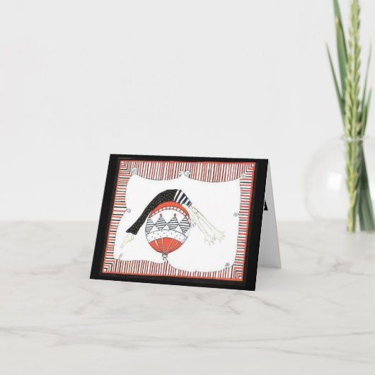 Pilates Holiday Fitness Feestdagen Kaart (Voorkant)