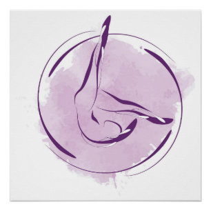 Pilates-houding Poster