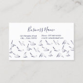 Pilates-instructeur Pilates-trainer Visitekaartje (Achterkant)
