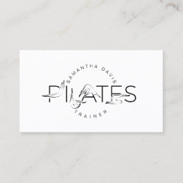 Pilates Instructor Pilates Business Card Visitekaartje