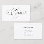 Pilates Instructor Pilates Reform Visitekaartje (Voorkant / Achterkant)