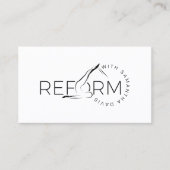 Pilates Instructor Pilates Reform Visitekaartje (Voorkant)