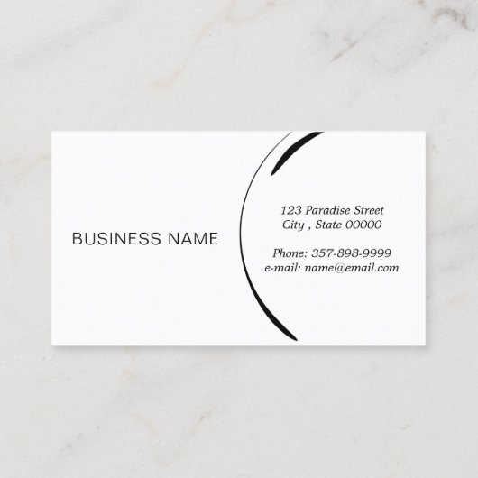 Pilates Instructor Pilates Rocker Pose Visitekaartje (Achterkant)