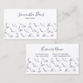 Pilates Instructor Pilates trainer Business Card Visitekaartje (Voorkant / Achterkant)