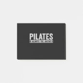 Pilates Is Always The Answer Funny Gift Post-it® Notes (Voorkant)