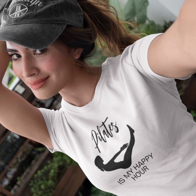 Pilates is mijn Happy Hour T-shirt