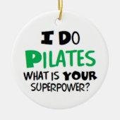 pilates keramisch ornament (Voorkant)