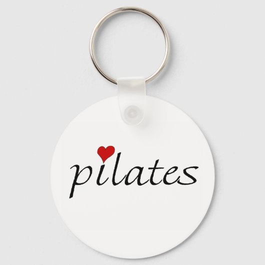 Pilates Keyring Sleutelhanger (Voorkant)