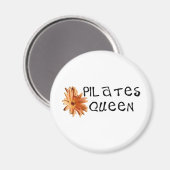 Pilates koningin uniek ontwerp! magneet (Voorkant / Achterkant)