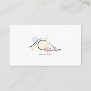 Pilates Letter C Pose   Monogram Letter C Pilates Visitekaartje