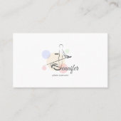 Pilates Letter J Pose | Monogram letter J Pilates Visitekaartje (Voorkant)
