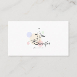 Pilates Letter J Pose   Monogram letter J Pilates Visitekaartje