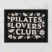 Pilates-liefhebbers Briefkaart (Voorkant)
