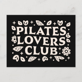 Pilates-liefhebbers Briefkaart