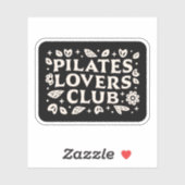 Pilates-liefhebbers Sticker (Vel)
