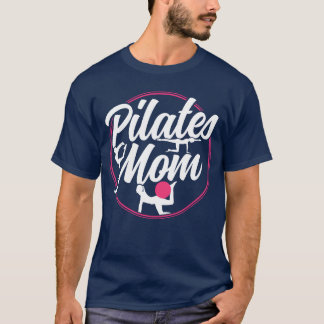 Pilates Mama Lover Moeder Mama Vriend T-shirt