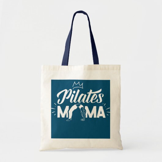 Pilates Mama Mama Lover mama Moederdag Tote Bag (Voorkant)