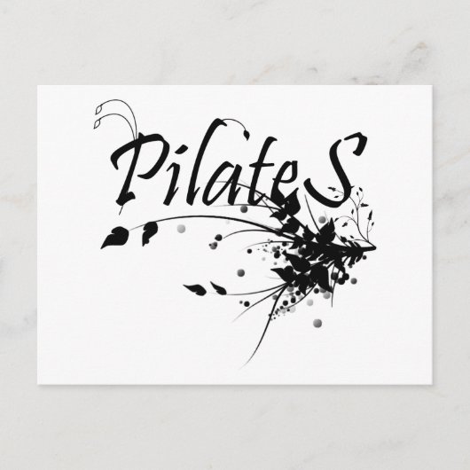 Pilates Method fan! Pilates Art Briefkaart (Voorkant)