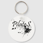Pilates Method fan! Pilates Art Sleutelhanger (Voorkant)
